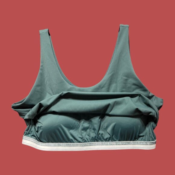 Arizona - Women's Juniors U Neck Sleeveless Active Tank Top - Green -Extra Large - Picture 12 of 15